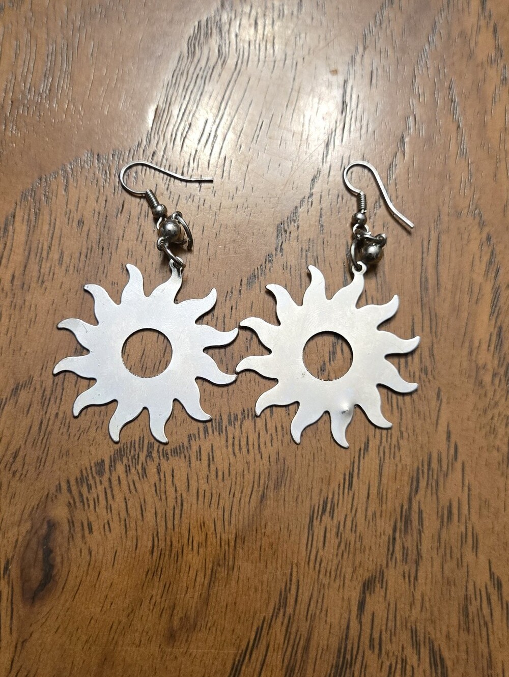 Sunburst Dangle Earrings